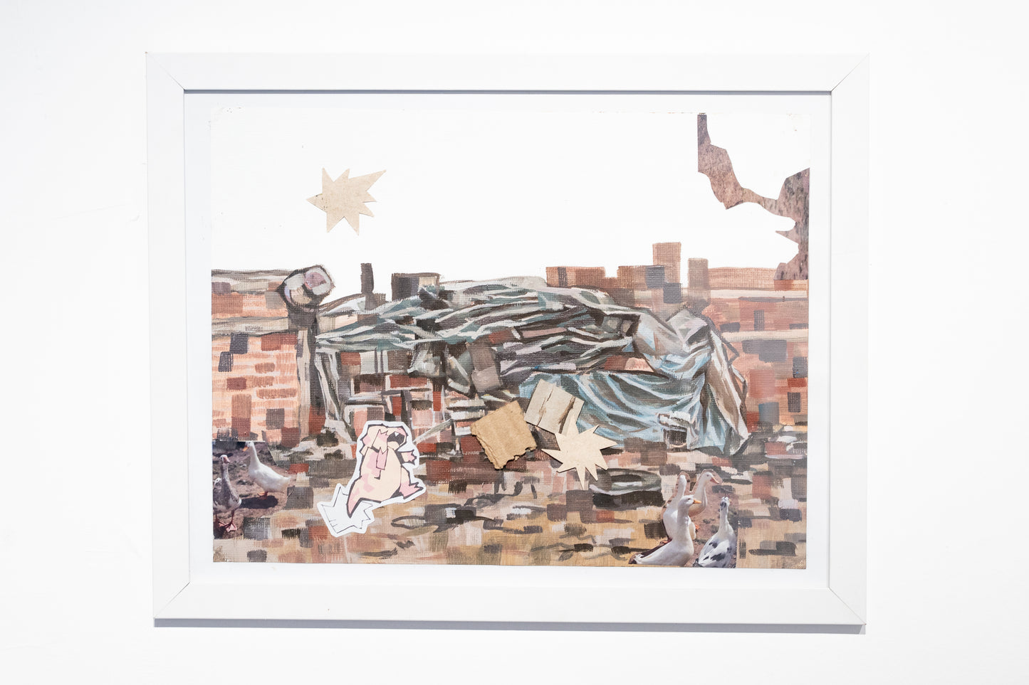 Casa de Cartón Pintada