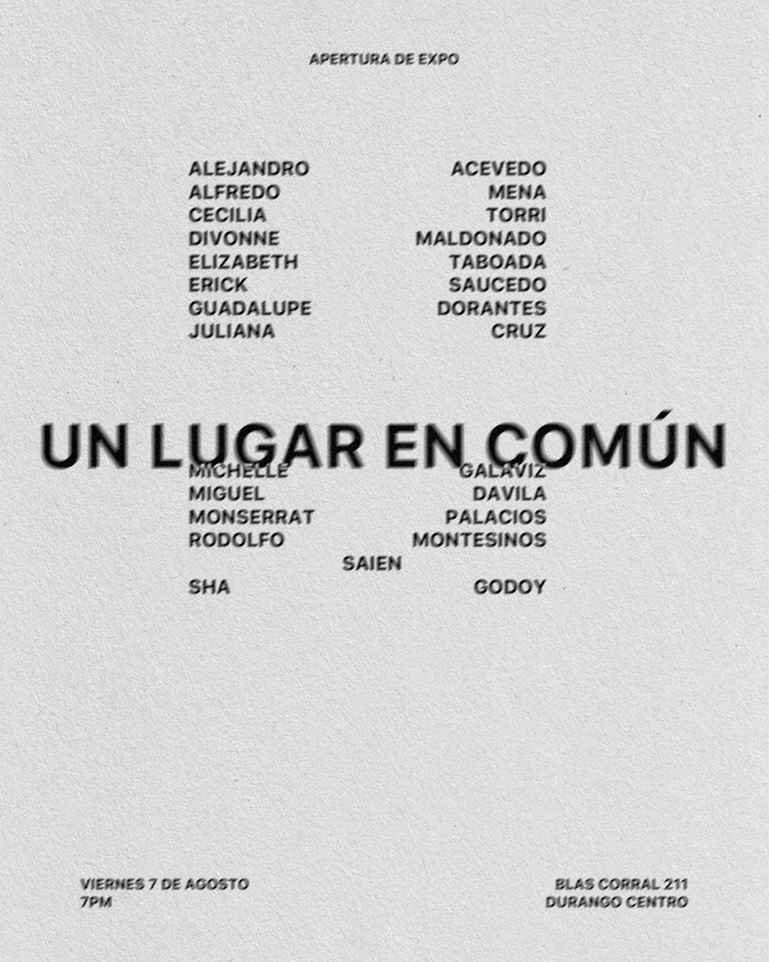 Un lugar en común